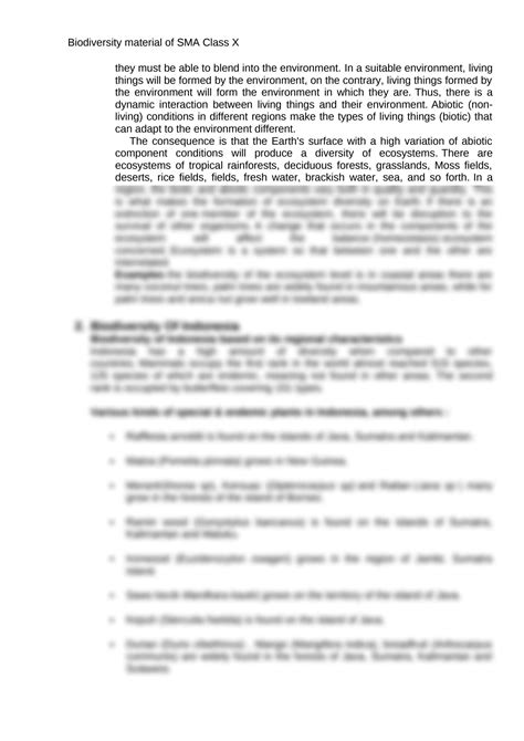 Chapter 2 Biodiversity Ecosystems And Ecosystem Services