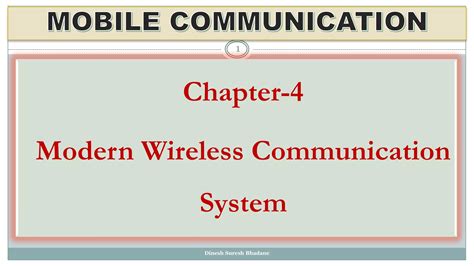 Chapter 2 Modern Wireless Communication Systems Snu