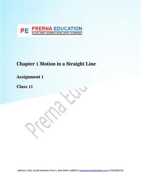 Chapter 2 Motion Mcgraw Hill