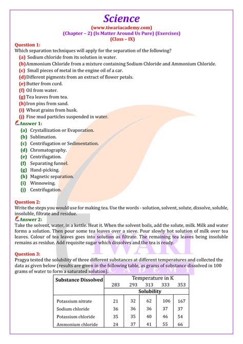 Chapter 2 Science Class 9 Notes