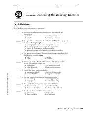 Chapter 20 Chapter Test Politics Of The Roaring Twenties