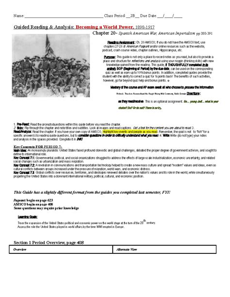 Chapter 20 Guided Reading The Atlantic Slave Trade