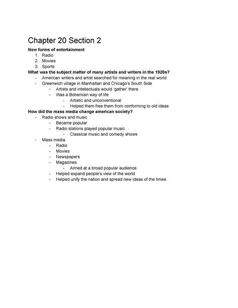 Chapter 20 Section 2 D Reading The New Frontier Answers