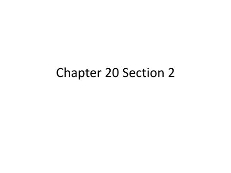 Chapter 20 Section 2 Global Economic Development