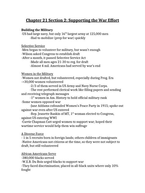 Chapter 21 Section 2 Guided Reading Answers Bing