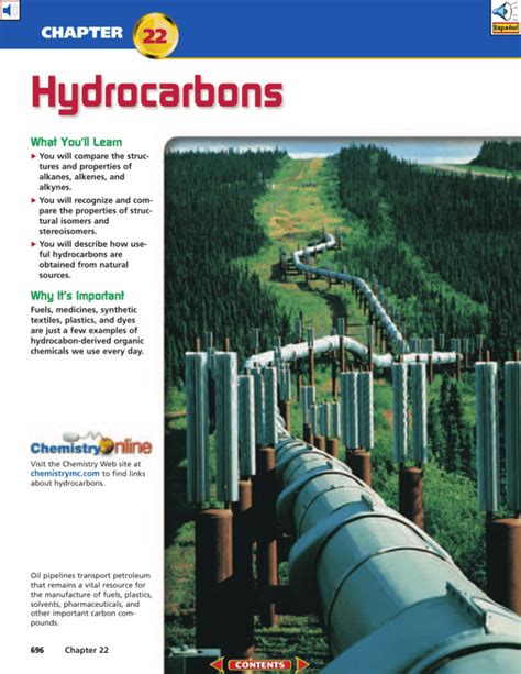 Chapter 22 Hydrocarbons Study Guide Answers