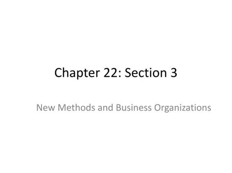 Chapter 22 Section 3 Guided Reading Answers