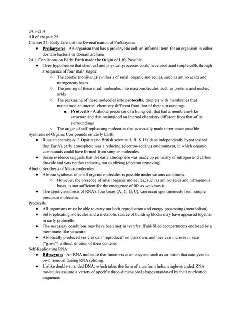 Chapter 24 Ap Biology Study Guide Answers