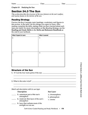 Chapter 24 Studying The Sun Answer Key