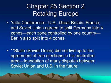 Chapter 25 Section 2 The War For Europe And North Africa Guided Reading