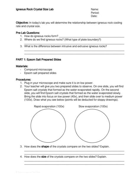 Chapter 29 Lab Activity Rock Correlation Answers