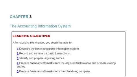 Chapter 3 Intermediate Accounting Solutions