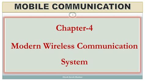 Chapter 3 Modern Wireless Communication Cyut