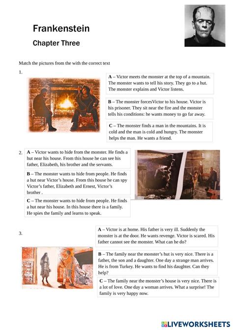 Chapter 3 Of Frankenstein
