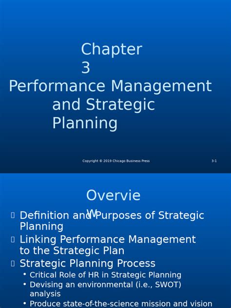 Chapter 3 Performance Management