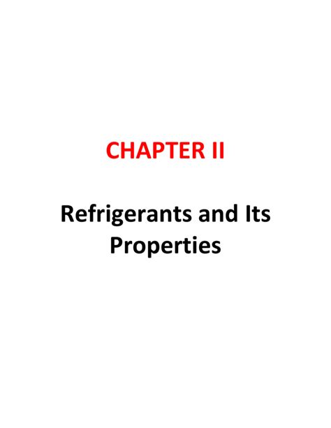 Chapter 3 Properties Of Refrigerants Publish Wbmanager