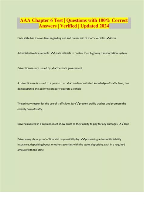 Chapter 3 Test Aaa Sixth Grade