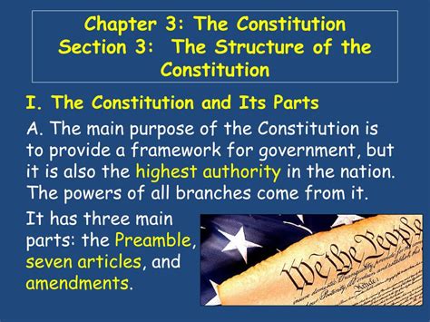Chapter 3 The Constitution Section 2