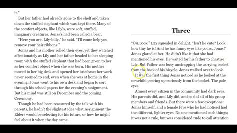 Chapter 3 The Giver