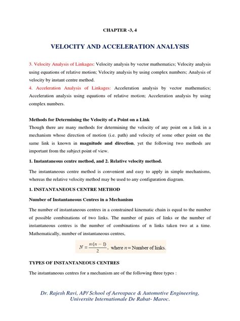 Chapter 3 Velocity Acceleration Study Guide Answer Key