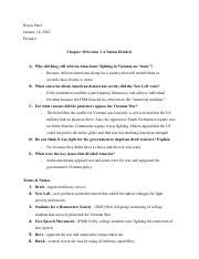 Chapter 30 Section 3 A Nation Divided Answer Key