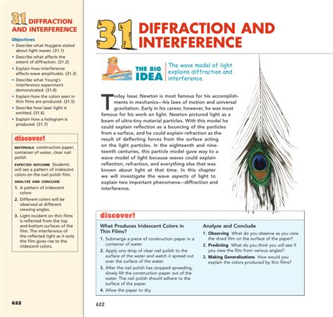 Chapter 31 Diffraction And Interference Exercises Answers
