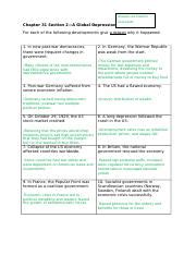 Chapter 31 Section 2 Guided Reading Review Answer Key