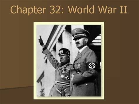 Chapter 32 World War 2 Crossword Puzzle Answers