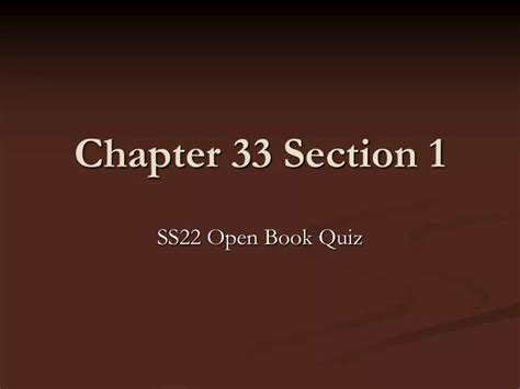 Chapter 33 Section 1 Reteaching Activity Cold War Superpowers Face Off