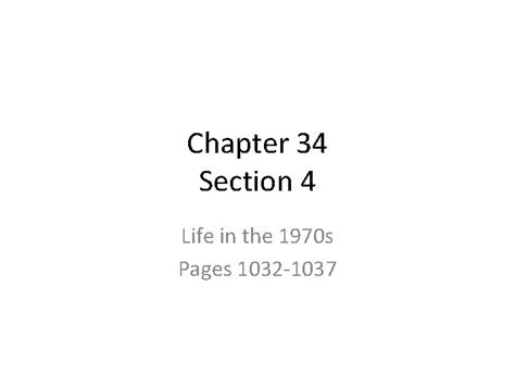 Chapter 34 Section 4 Guided Reading The Changing Face Of America