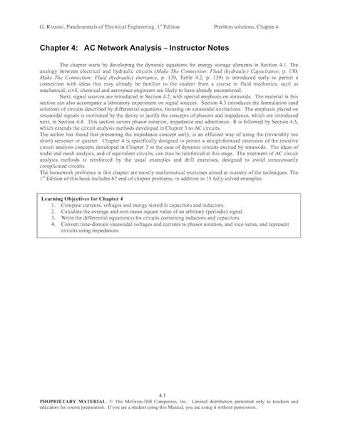 chapter 4 ac network analysis instructor notes trizit