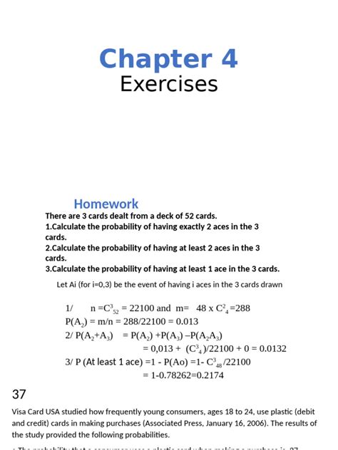 Chapter 4 Exercises Msi
