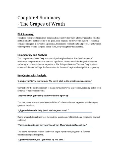 Chapter 4 Grapes Of Wrath