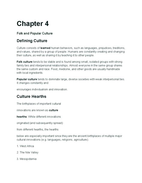 Chapter 4 World History