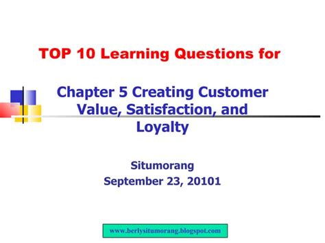 Chapter 45 Customer Satisfaction A Comparison Of Public