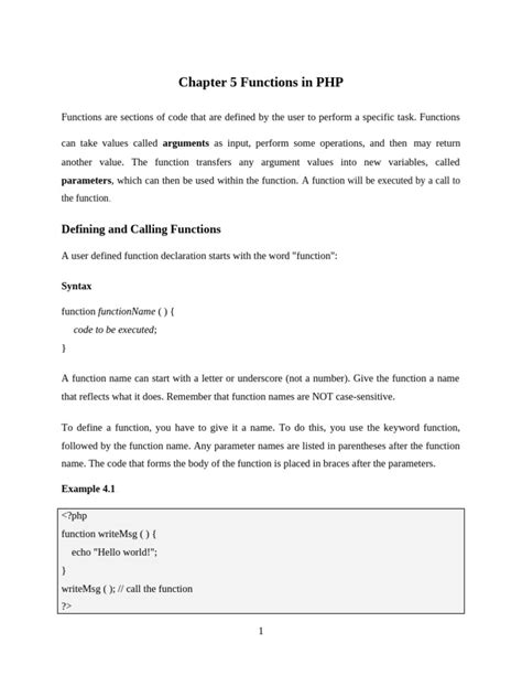 Chapter 5 Functions And Parameter Passing Yale University