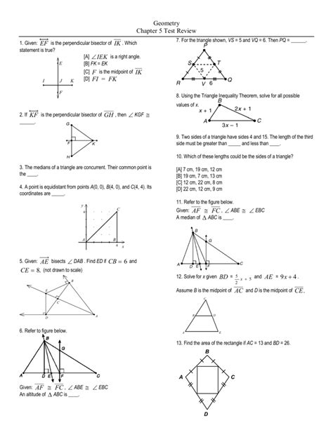 Chapter 5 Geometry Ets