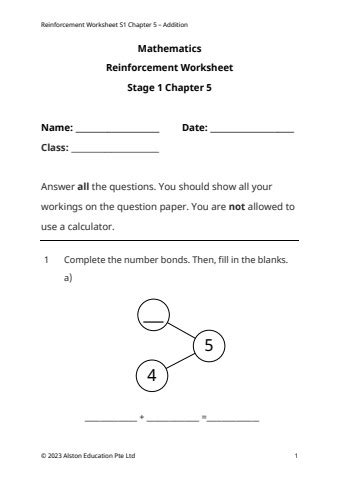 Chapter 5 Reinforcement Activity 1a
