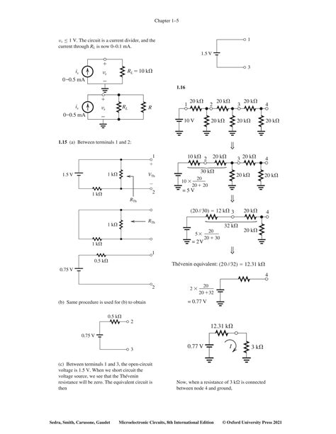 Chapter 5 Smith 5th Edition Pdf Circuits Sedra And