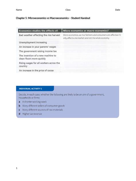 Chapter 5 Student Activity Masters Gateways To Algebra And Geometry An Integrated Approach