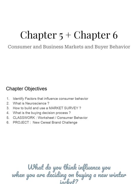 Chapter 5 Understanding Consumer Buying Behavior