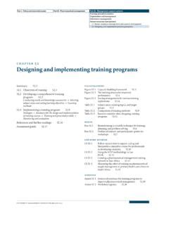 Chapter 52 Designing And Implementing Training Programs