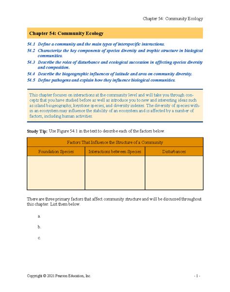 Chapter 54 Ap Bio Reading Guide Answers