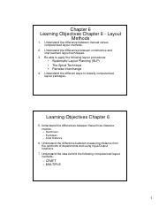 Chapter 6 Computerized Layout Procedures Ieu