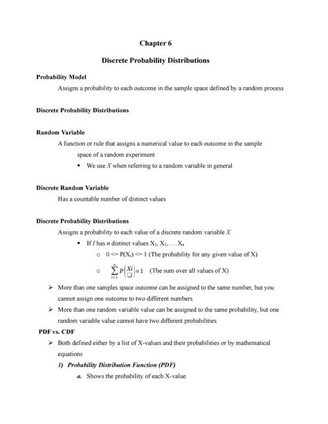 Chapter 6 Discrete Probability Distributions Examples