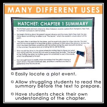Chapter 6 Hatchet Summary