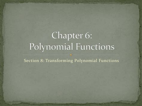 chapter 6 polynomial functions mid chapter quiz