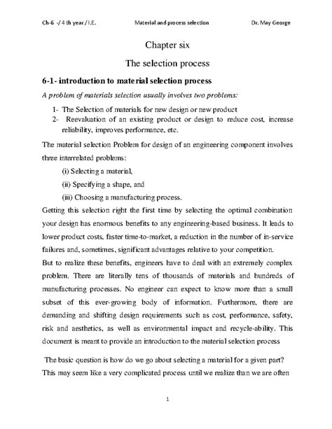 Chapter 6 Selection For Simply Inherited Traits Tamuk