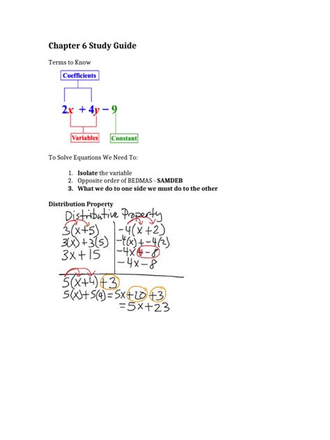 Chapter 6 Study Packet Key Part A How Cells Harvest