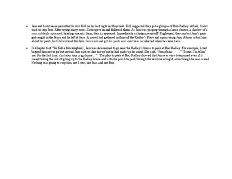 Chapter 6 Summary Tkam
